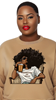 Protecting My Peace Sweatshirt  (Thickful) Protecting My Peace Sweatshirt, Black empowerment, Women empowerment, Black Women with Natural Hair, 