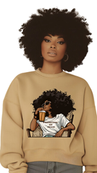 Protecting My Peace Sweatshirt  Protecting My Peace Sweatshirt, Black empowerment, Women empowerment, Black Women with Natural Hair, 