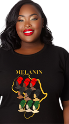 Queens of the Diaspora -Thickful Sizes T-shirt 