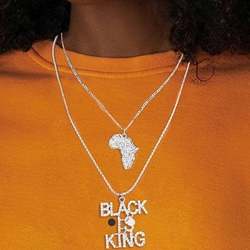 Black Is King Necklace 