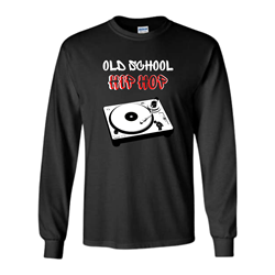 T-Shirt Old School Hip Hop Long Sleeve  