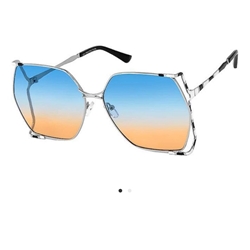 Blue Blaze Baddie Sunglasses 